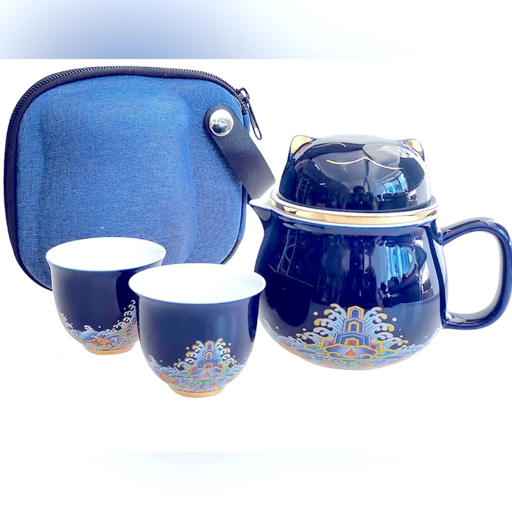 Cat Teapot Set